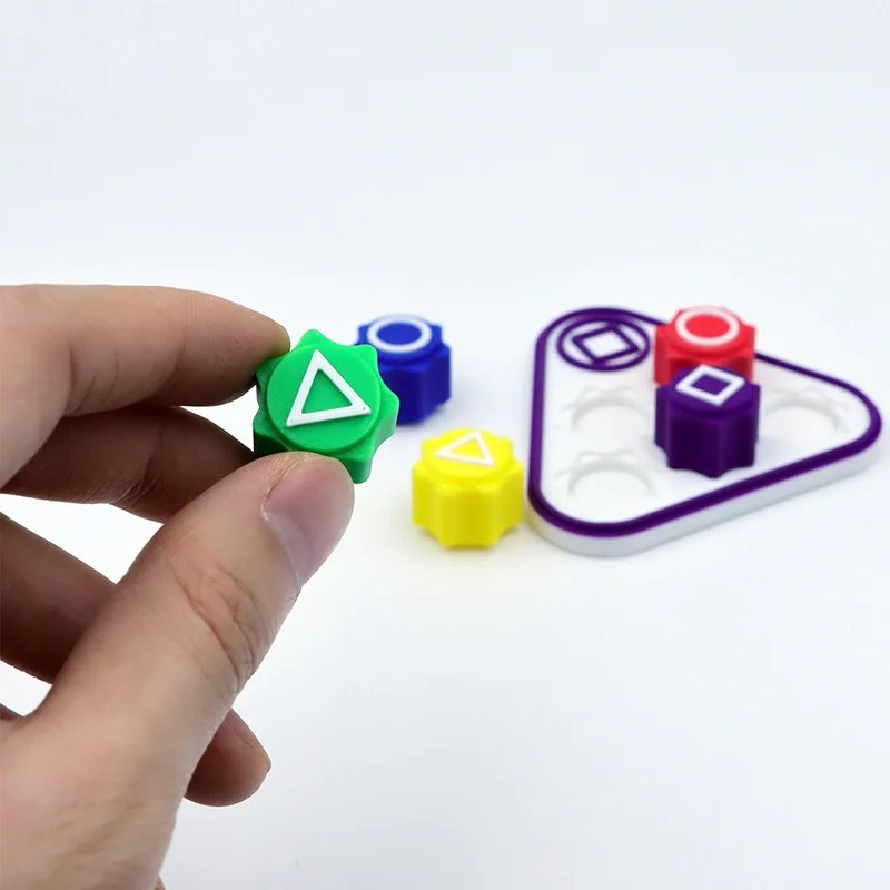 Traditional Play Game Fun Gonggi Jack Stone Pebbles Set Hand Eye Coordination Training Toy Gonggi Set for Board Game Party Games