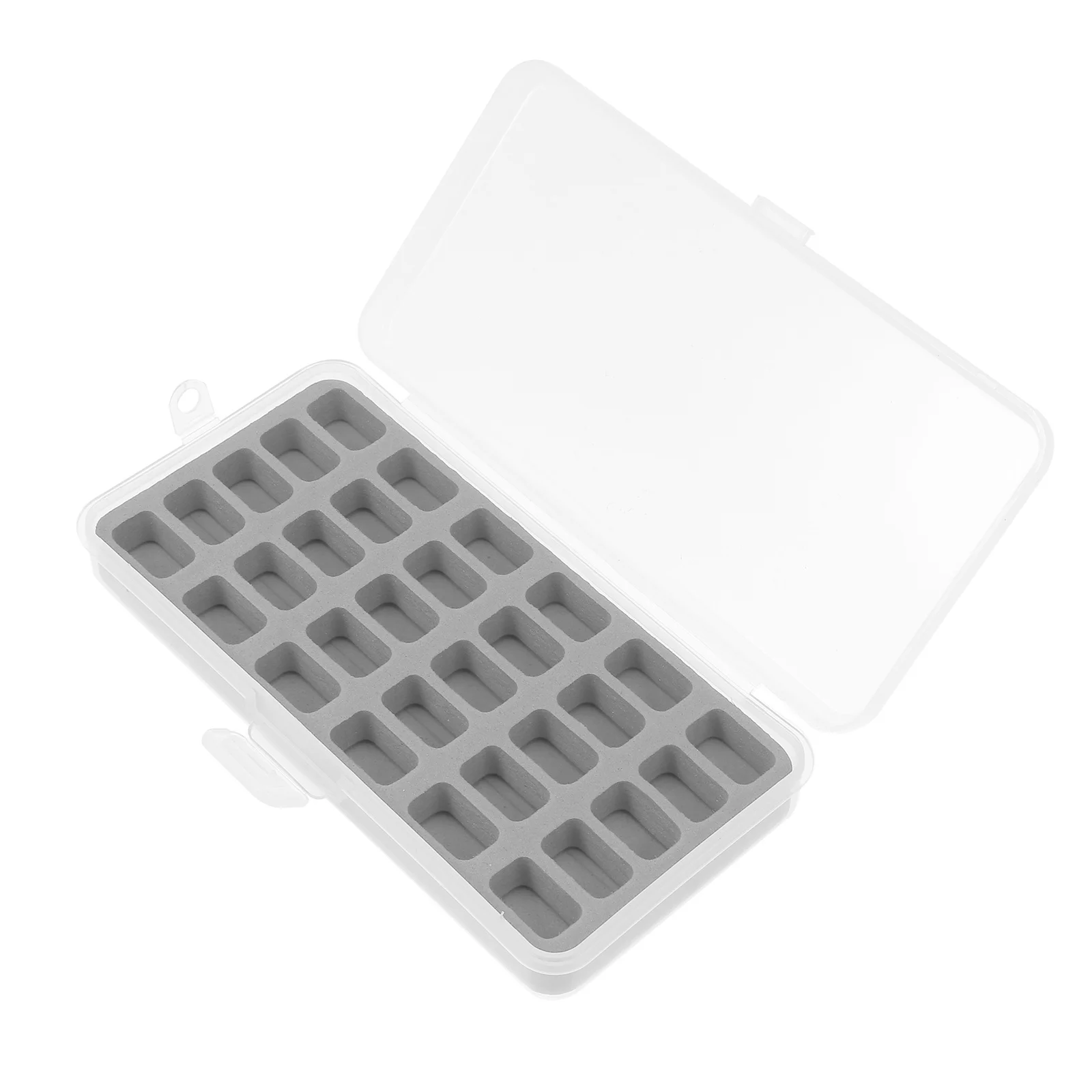 

1pc Storage 30 Slots Plastic Sewing Case Organizer For Sewing Supplies Bobbin Container Holder Bobbins Storage Box Empty Box