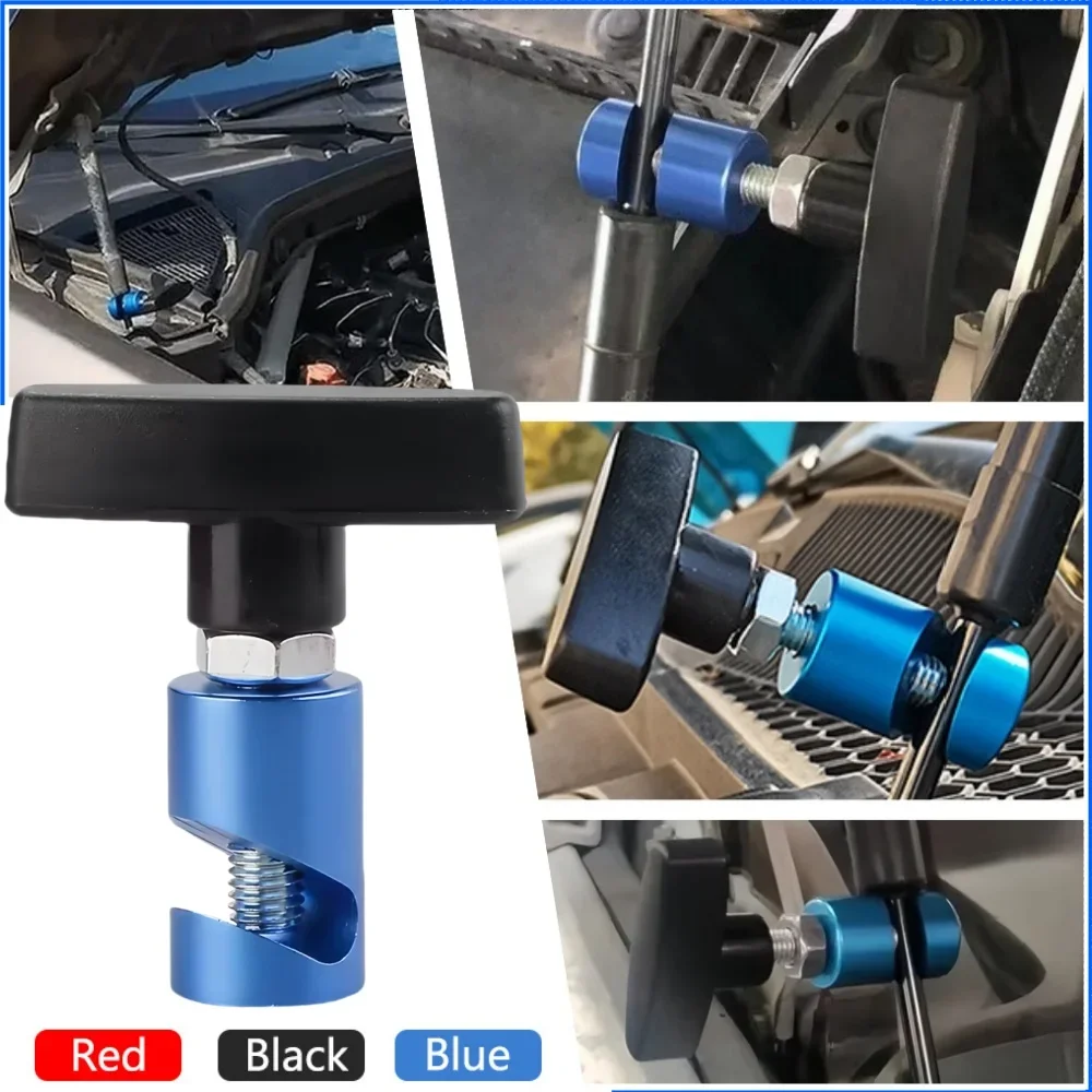 

Car Hood Holder Anti Slip Clamp Gas Strut Safety Fixed clamp Air Pressure Engine Cover Lifting Support Rod Tool car Accessories