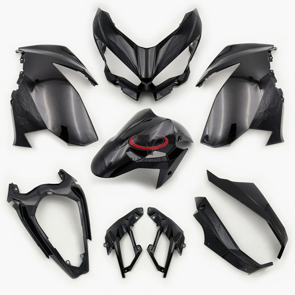 Green Black Bodywork Components Pack Left Right For NINJA400 2018-2019-2020-2021-2022-2023 Fit Ninja 400 Fairing Accessories