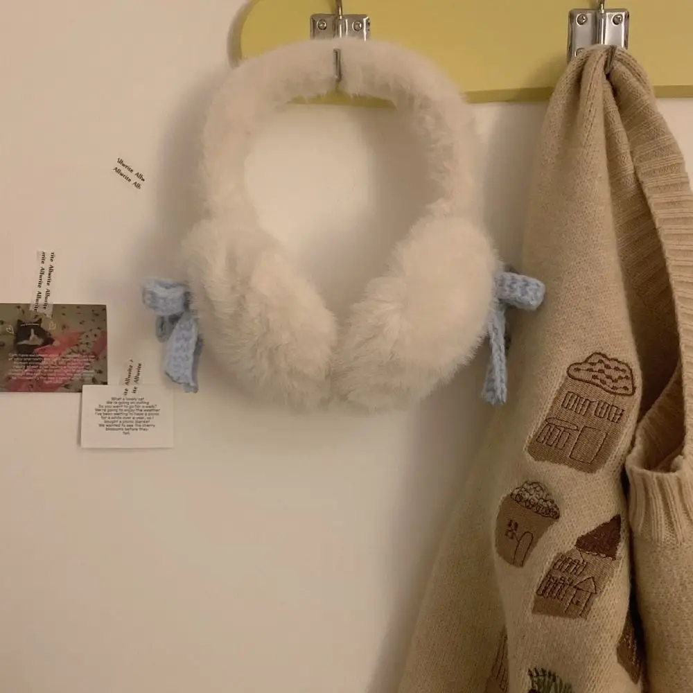 Nuovo paraorecchie in peluche copertura per le orecchie spessa paraorecchie invernali calde paraorecchie protezione dal freddo per cartoni animati