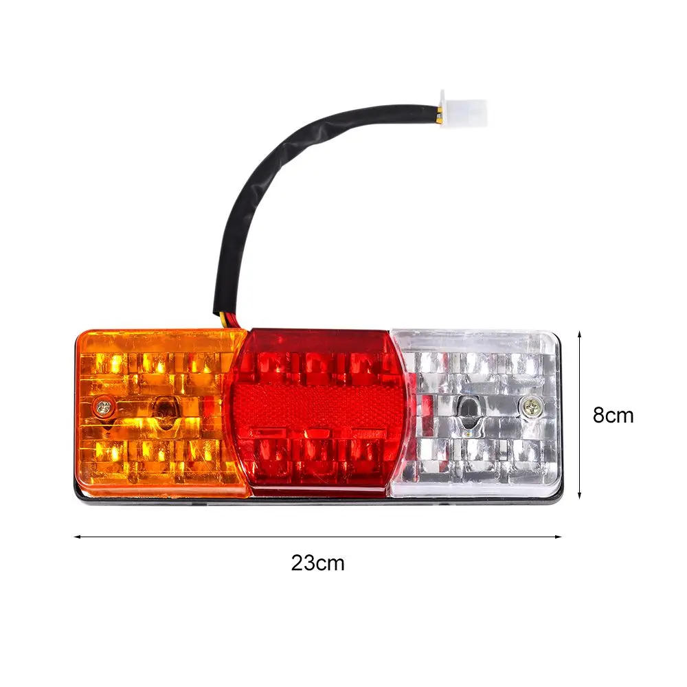 LED Safety Warning Night Lighting E-bike Rear Light Electric Tricycle Tail Lights Cornering Lamp Refitting Accessories