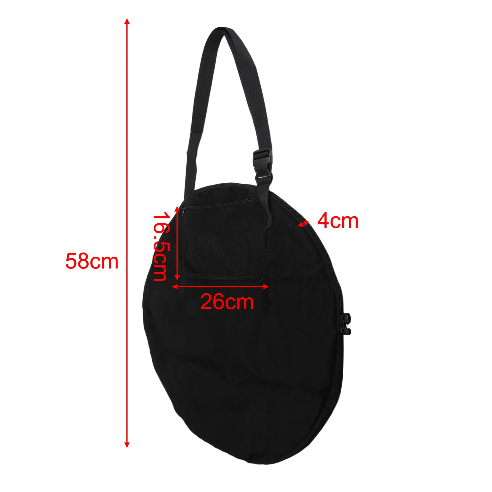 Changing Room Carry Bag Approx.58*58*4cm Camping Shower Tent Tear-Resistant Versatile Use Adjustable Shoulder Strap