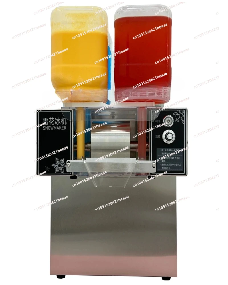 Suitable for 220V/110V124KG/24h mini snowflake ice making shavings machine