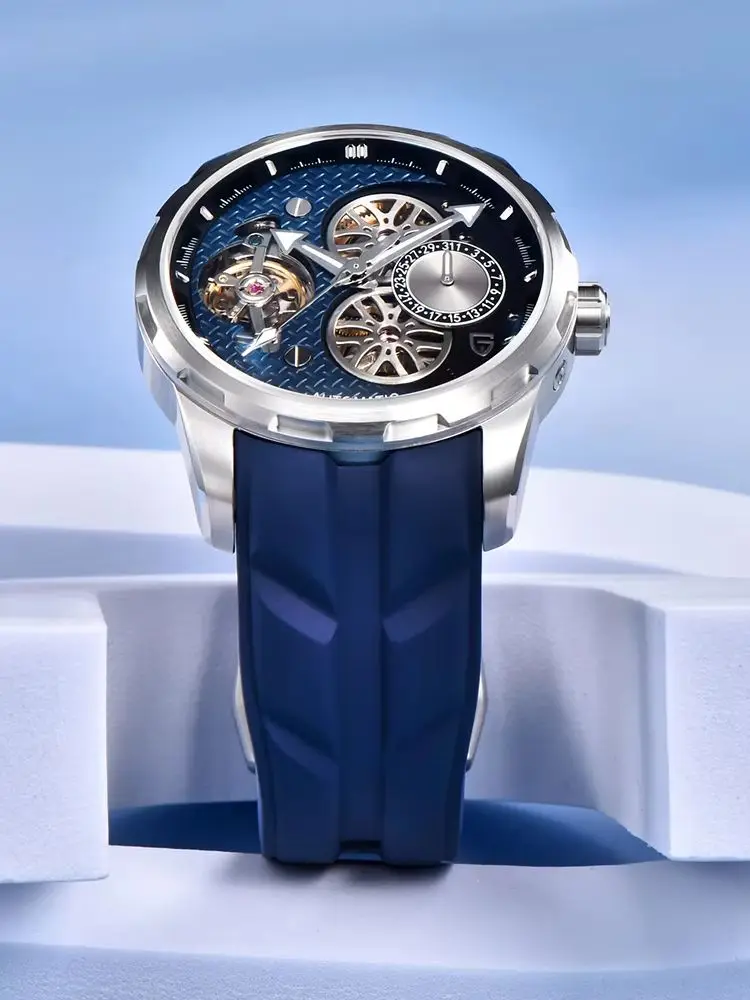 PAGANI DESIGN Business Automatic Mechanical Watch Sports Stainless Steel Date Watch Waterproof Simple Gift Watches for Man+box