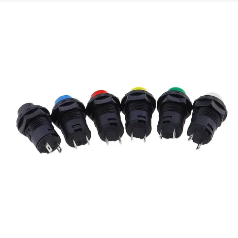 DS427 DS428 12mm Round Pushbutton Switch Self-Locking/Instantaneous Self-Resetting Switch