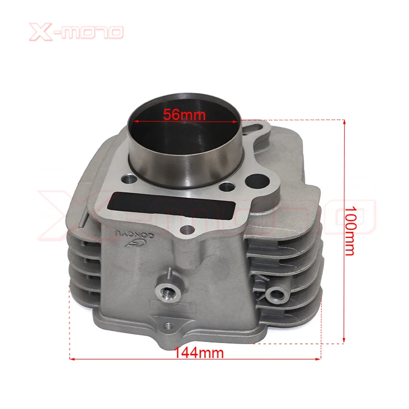 Motorcycle Accesories 56mm Engine Cylinder Kit Motor for YinXiang YX140 YX 140 140CC Motoblock Dirt Pit Bike ATV Equipment Parts