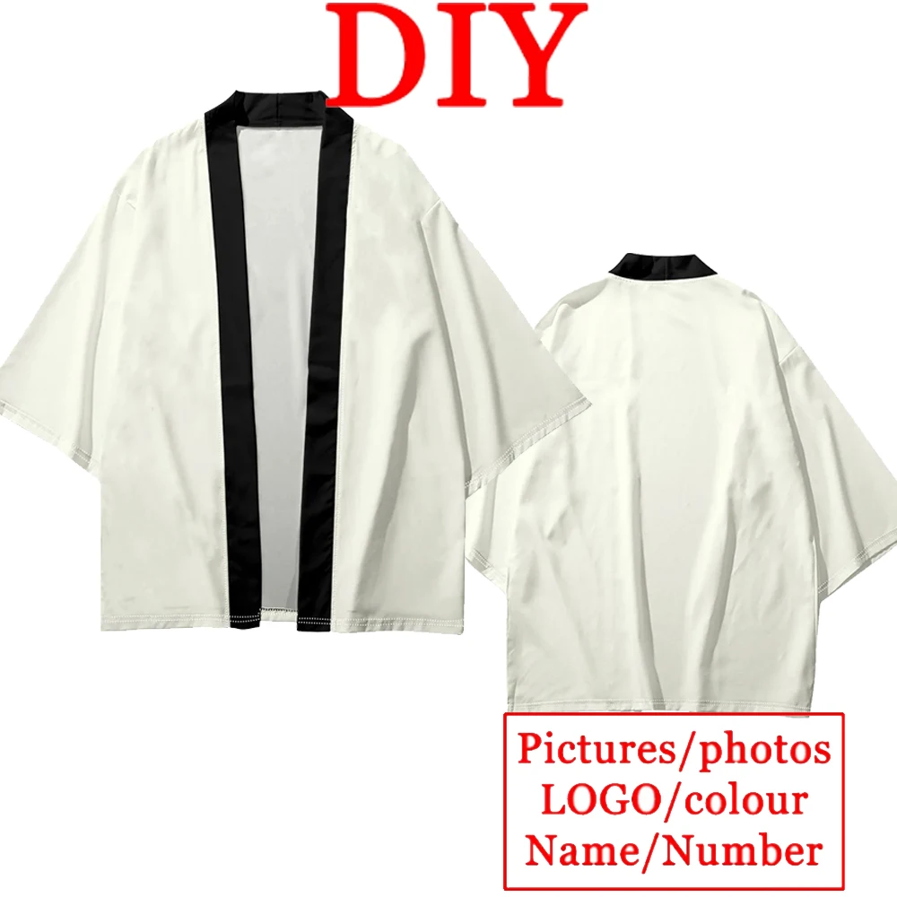 Personalized DIY Custom Top End Kimono 100% Polyester Japanese Traditional Clothing Printing High Quality Kimono Purchase