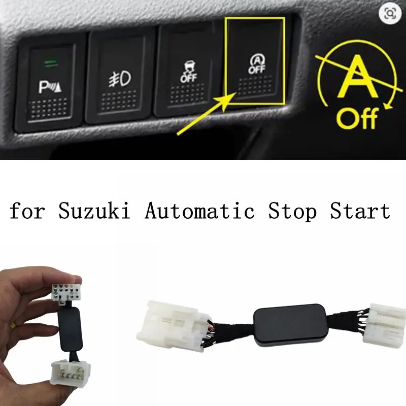 For Suzuki SX4 S-Cross 2015-2024  Vitara Auto Stop Canceller Automatic Stop Start Engine Eliminator Device Disable Plug Cable