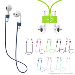 Soft Silicone Anti-Lost Magnetic Rope Earphones for Apple AirPods 2 1 3 Air Pods Pro Bluetooth Wireless Headphone Earbuds Strap