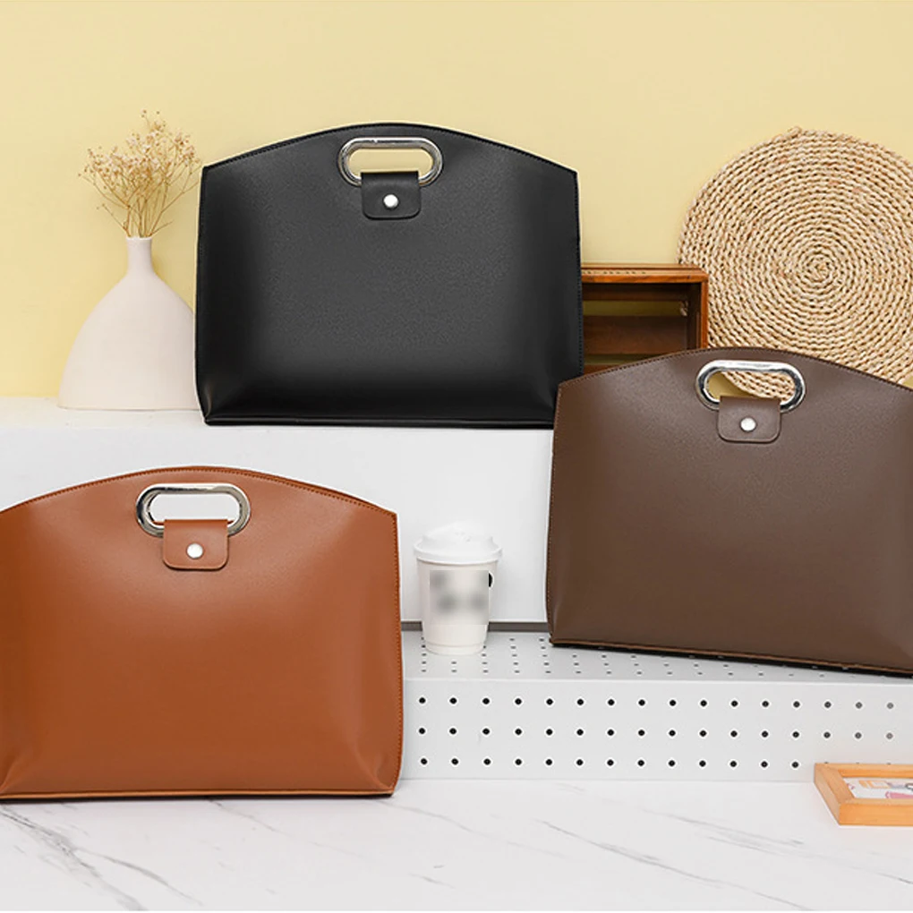 Laptop Bag Men Women Business Portable Computer Case Storage Purses Hand Document Bags Luxury Commute Tote Waterproof Briefcase