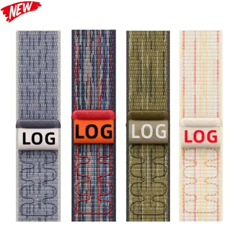 Pulseira esportiva de nylon para apple watch band 49mm para nikz loop pulseira iwatch s10 9 8 7 6 5 4 3 se2 ultra 2 46mm 45mm 44mm 41mm 42mm