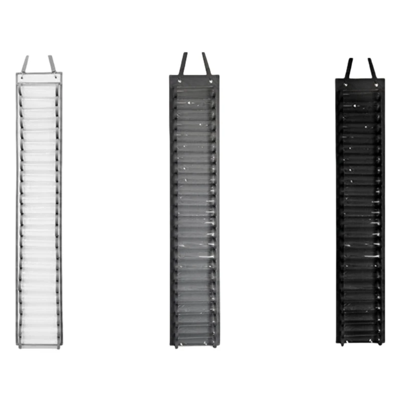 

Roll Organiser Clear Roll Holder Roll Storage Holder Wrapping Paper Storage with 60 Compartments for Home