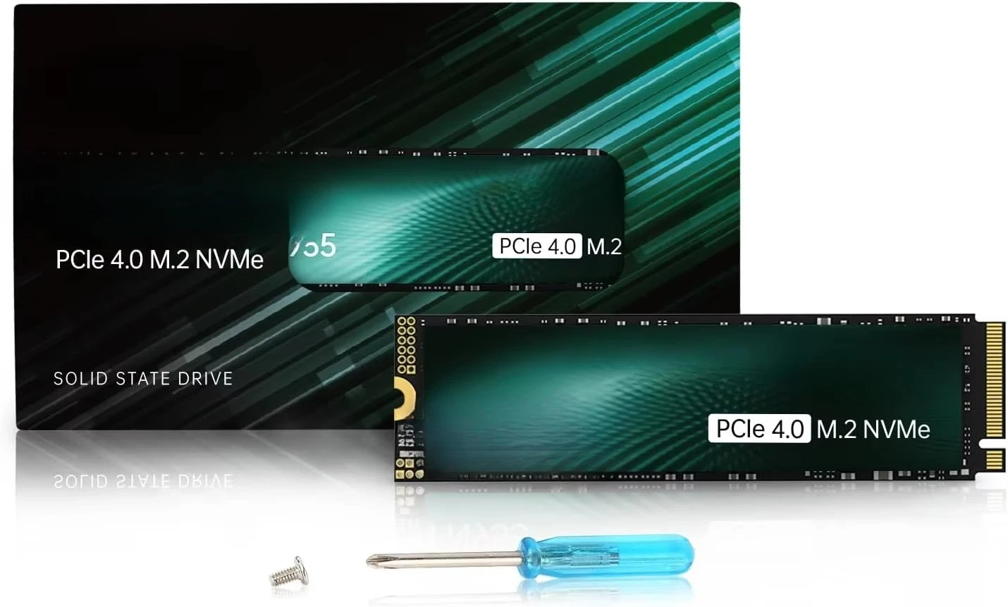 Popular.FN955 4TB SSD M.2 2280 PCIe Gen4 x4 NVMe 1.4 محرك الأقراص الصلبة الداخلي - سرعات تصل إلى 7300 ميجابايت/ثانية، قم بتكوين ذاكرة تخزين مؤقت SLC، Com #1
