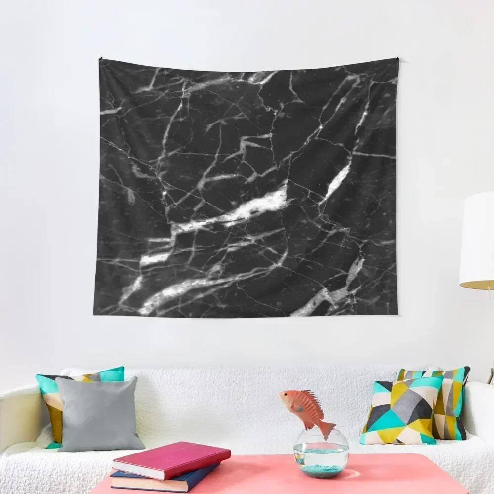 

Black marble Tapestry Home Decor Accessories Aesthetics For Room Tapestry