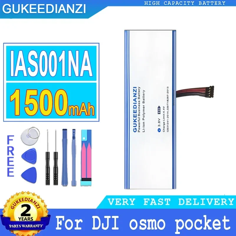 1500mah gukeedianzi batterie hb3 ias001na für dji osmo tasche 1 ii 2 pocket2 pocket1 action kamera big power bateria