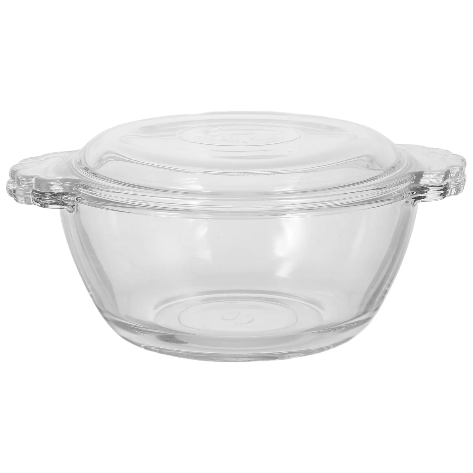 1Pcs Heavy Duty Glass Egg Steamer Bowl 275Ml Large Capacity Microwave Oven Safe Steaming Dish for Steamed Egg Pudding Dessert
