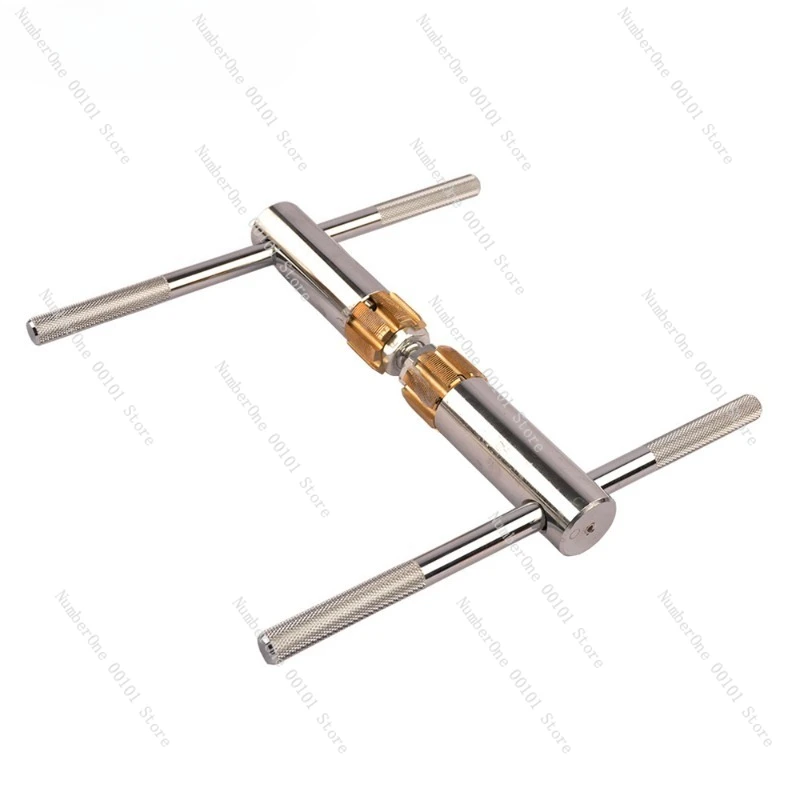 Bicycle 5-Way Bottom Bracket Tool, Tapping & Thread Cleaning Milling Cutter, Center Axis Thread Repair Kit