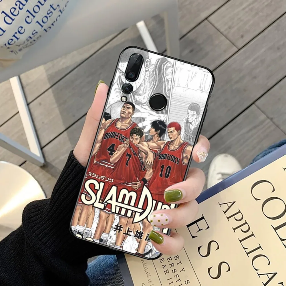 S-Slam D-Dunk Anime Phone Case For Huawei Y9 6 7 5 Prime Enjoy 7s 7 8 Plus 7a 9e 9plus 8E Lite Psmart Shell