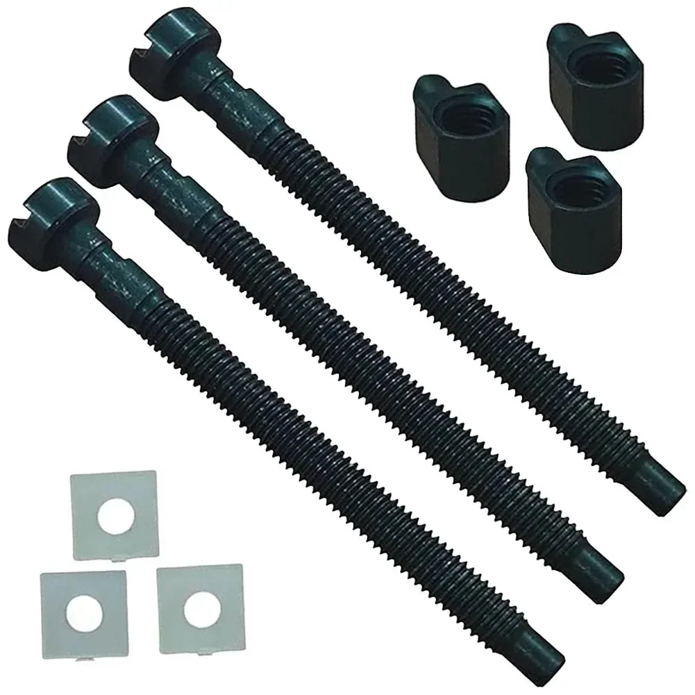 3 PCS Chain Adjuster Tensioner Screws for Chainsaws Models 42 44 50 51 and 55 OEM Specification for Reliable Performance