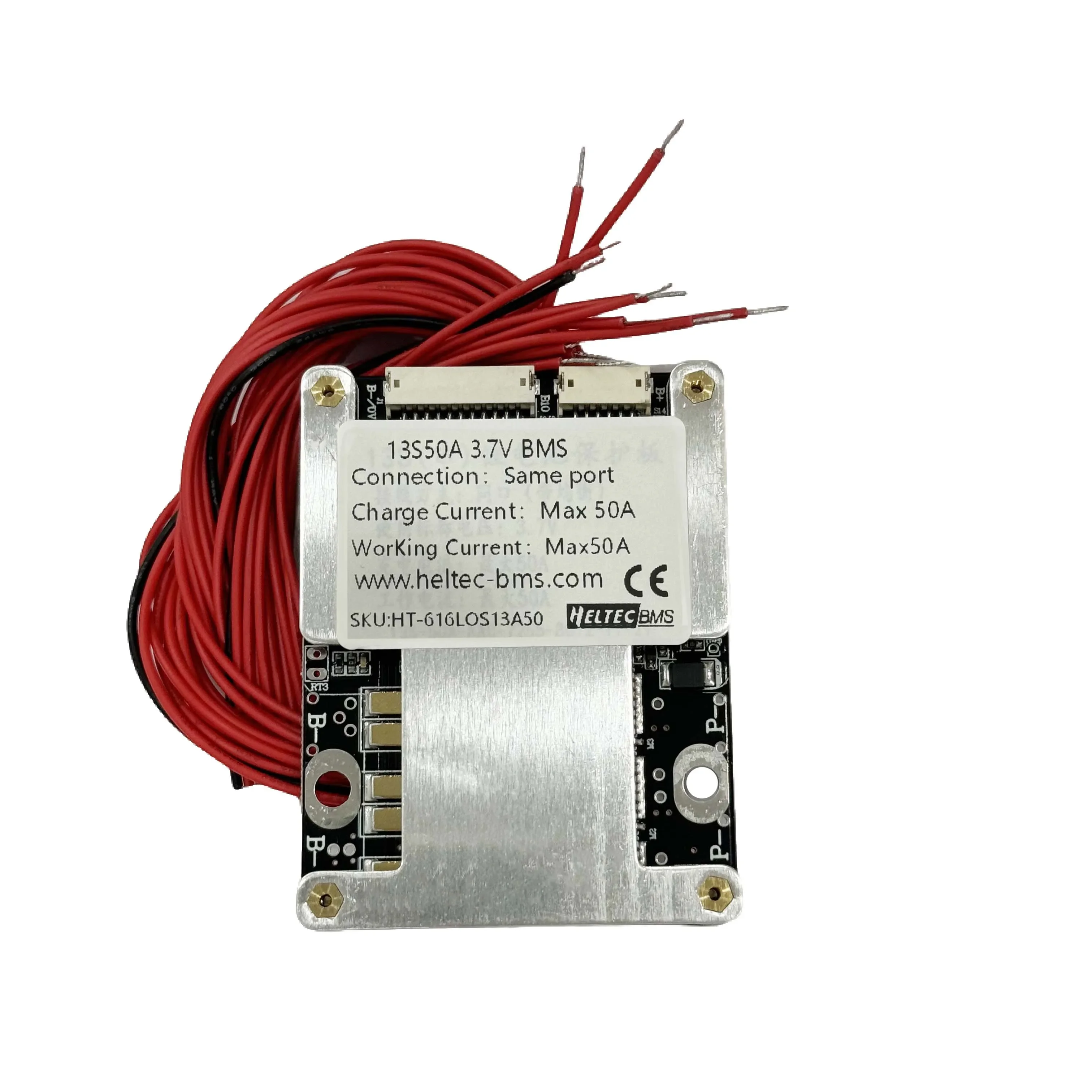 13S 14S BMS 48V 52V 30A 40A 50A 60A 80A with Balancing Lithium Battery Electric Bicycle/Scooter/Solar Energy Storage BMS image 5