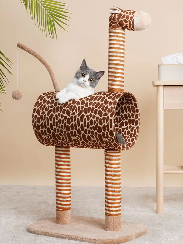 

Cat Climbing Unicorn Animal Series Post Cat Tower Tree One Multi-functional Cats Scratching Toys Pet Products Scratchers