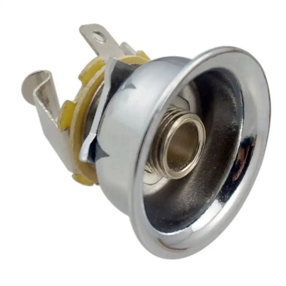 Wear-resistant Copper Guitar Output Jack Iron Round TL jack Tele Guitar Jack 6.35mm Jack Guitar