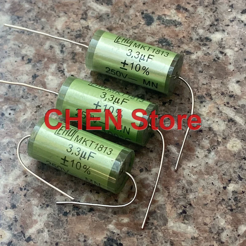 4PCS/10PCS Original ERO MKT1813 3.3UF 250V 14X30MM Audio axial capacitor MKT 3U3 335 free shipping