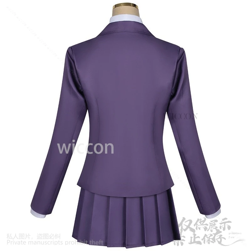 Hanazono Hakari เครื่องแต่งกายวิกผมอะนิเมะ 100 แฟน WHO Really Love You คอสเพลย์ญี่ปุ่น JK School Uniform สําหรับผู้หญิงที่กําหนดเอง