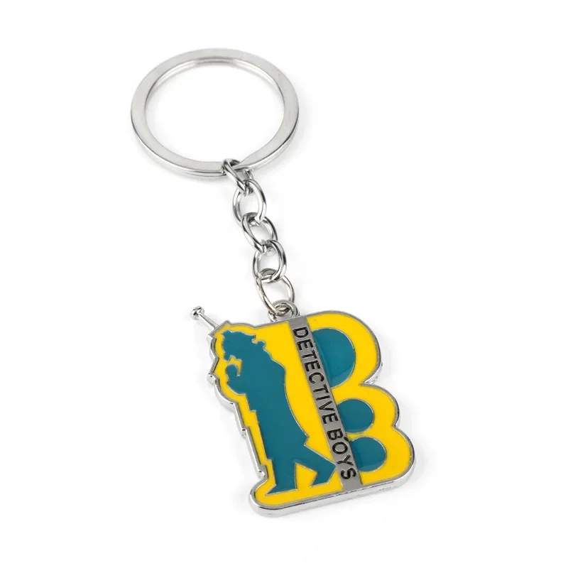 New Detective Conan Keychain Character Pendant Keychain Men\'s Car Suspension Accessories Creative Key Holder Boutique Gift