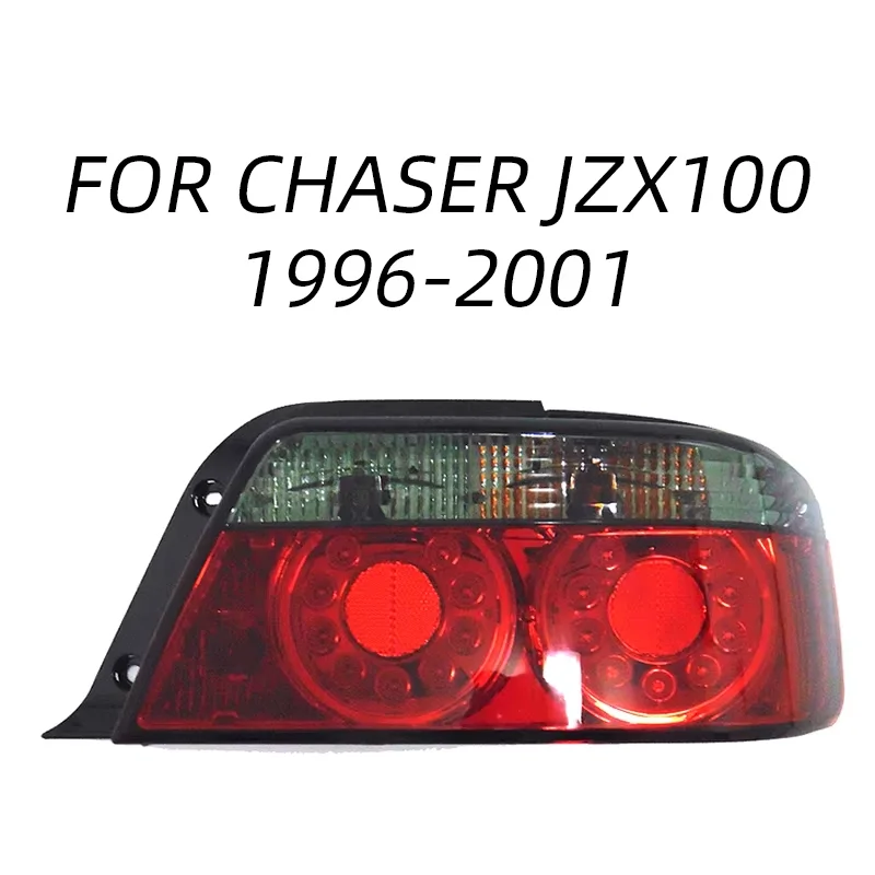 2Pcs Car LED Taillight Assembly For Toyota Chaser JZX100 GX100 LX100 1996 1997 1998 1999 2000 2001 Red Clear Tail Lamp