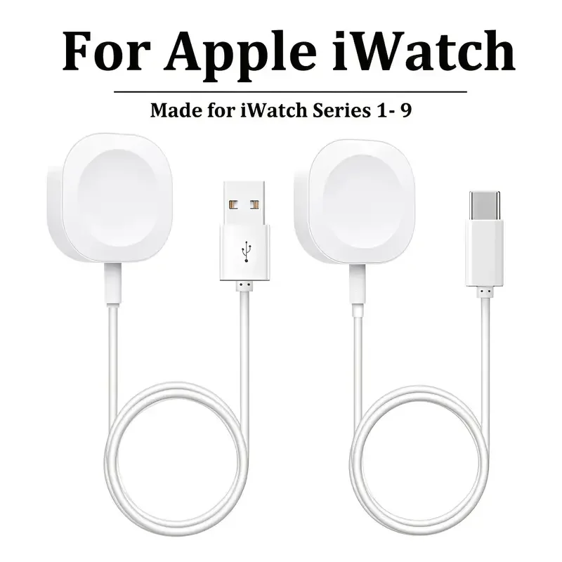 Watch Charger For Apple Series 9 8 7 6 5 4 3 2 SE/2 Portable Fast Charging Station For Apple Watch Series