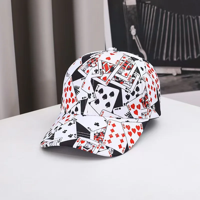 Trendy Printed Baseball Caps Featuring Western-Style, Distinctive, and Fashionable Designs—Perfect for Sun Protection.