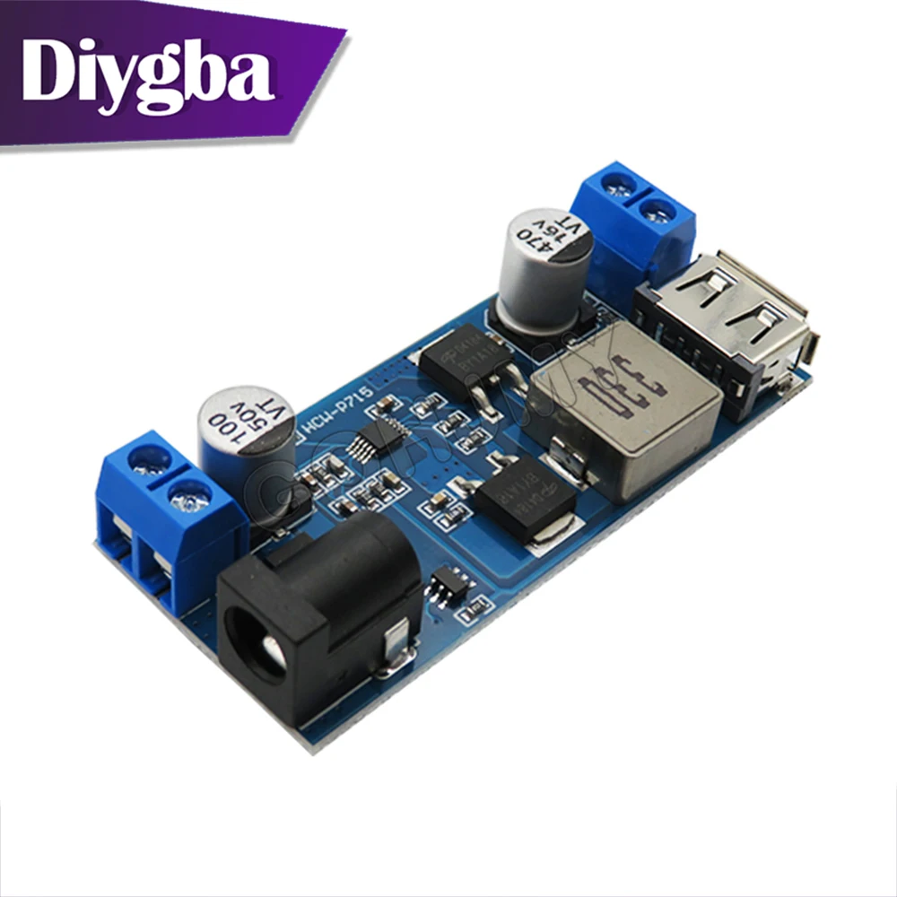 24V/12V to 5V 5A power module DC-DC XY-3606 power converter ultra LM2596S