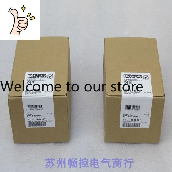 

Новое устройство защиты от перенапряжений Phoenix EMC Filter SFP 1-20/230AC, модель 2859987 (2025 год)