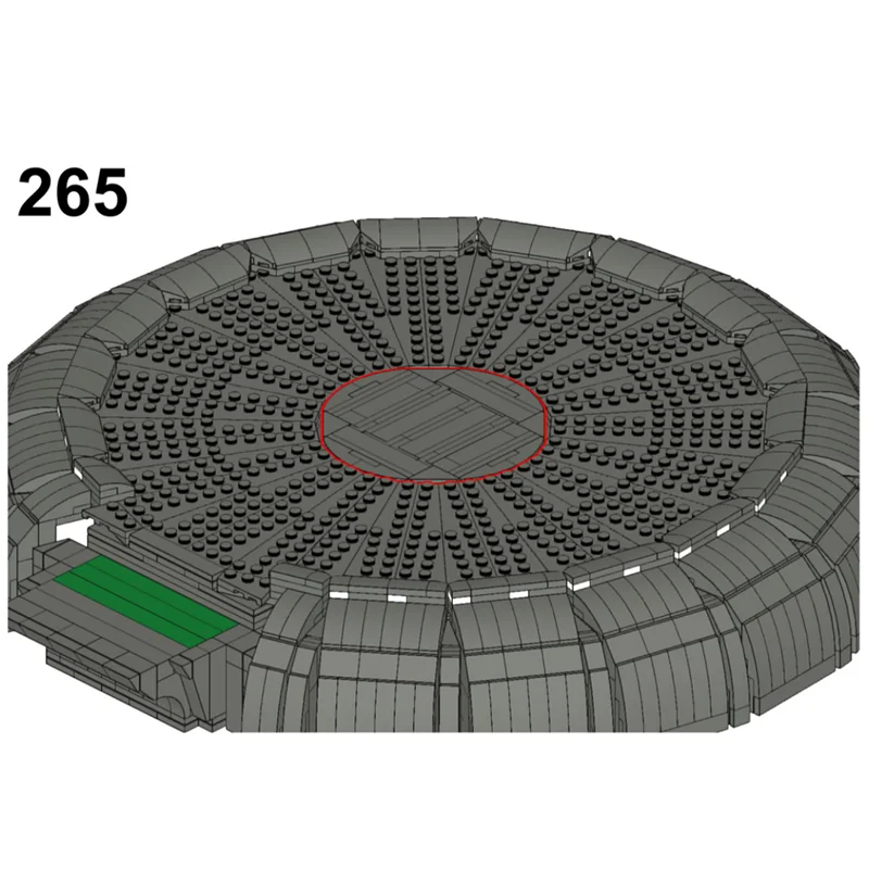 MOC Building Blocks Kamino Landing Platform Model DIY Assemble Bricks Collection Display Educational Toys Gifts 3361PCS