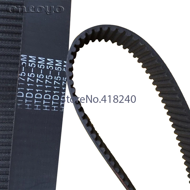 Computer Embroidery Machine Accessories Arc Teeth 5M Tooth Servo Motor Belt 3 Cm  3.5 Cm Wide