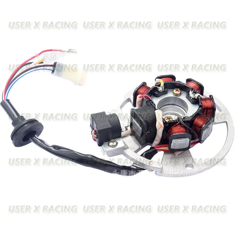 USERX Universal Motorcycle Accessories for Yamaha JOG50 NF50 3KJ QJ50 ZR50 EVO Engine generator coil stator High quality