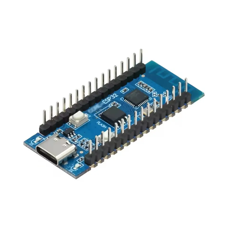 2.4G WiFi Bluetooth ESP32C3 Core Module Single Chip Development Board DIY Embedded Chip Function Testing Equipment-5pcs