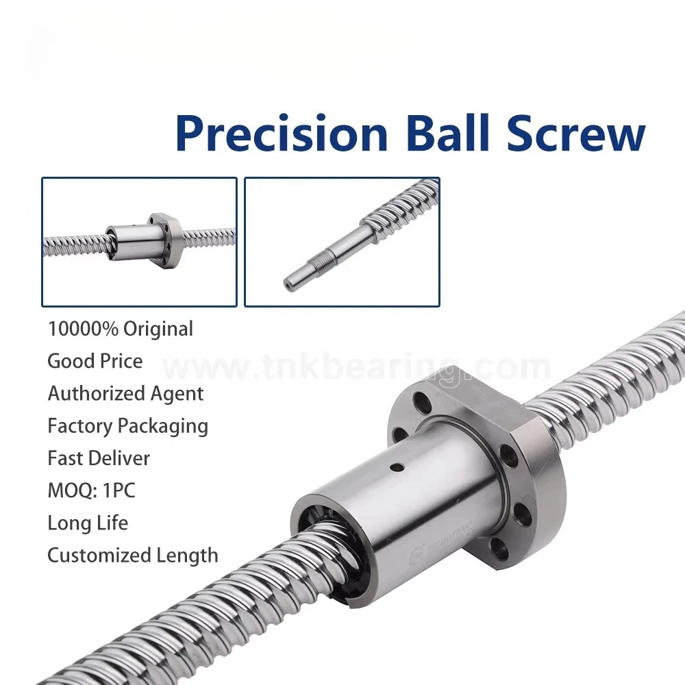 Ballscrew SFH4020 SFH4040 SFH5005 SFH5010 SFH5020 SFH5050 Screws Rod Nut Rolled Ground C7 C5 C3 SFH Series CNC Ball Screw