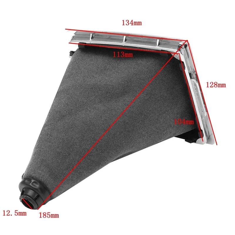 หัวเกียร์ธรรมดาสำหรับรถยนต์5สปีด, ที่หุ้มคันเกียร์ปลอกหุ้มบูตสำหรับฟอร์ดโฟกัส MK2 fl MK3 MK4 MK7 mondeo galaxy kuga