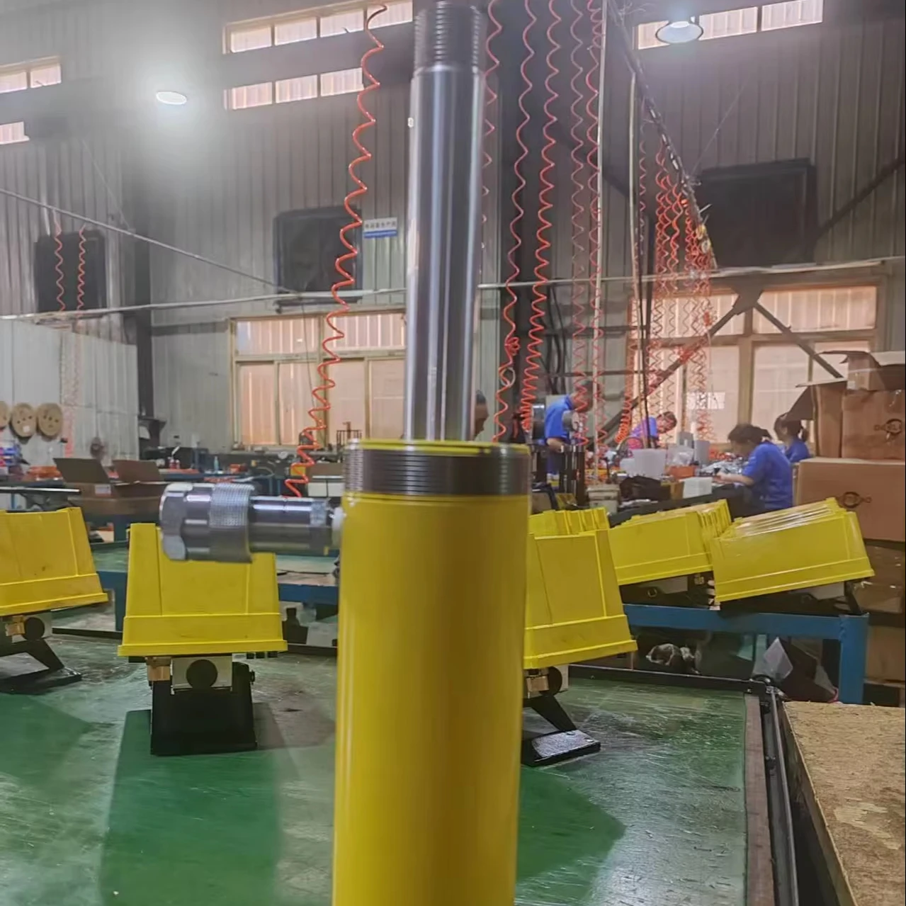 DY-BRC106 11.6 Ton Capacity 5.50 in Stroke Pull Hydraulic Cylinder Hydraulic Pull Back ram Ready Goods in Stock on Sale