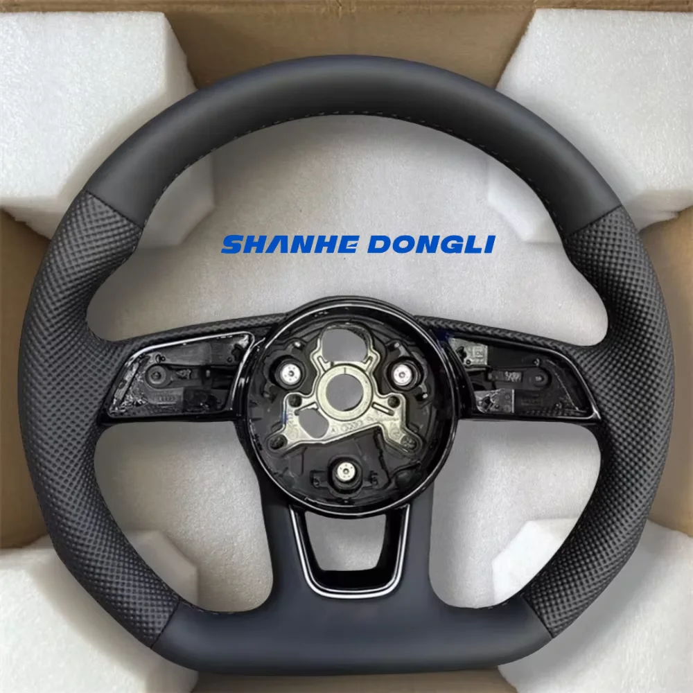 

Full Leather Steering Wheel for Audi A1 A3 A4 A5 A4L RS3 RS4 RS5 S3 S4 S5 RS6 RS7 S6 B8.5 B9 All Series TT Models Car Parts