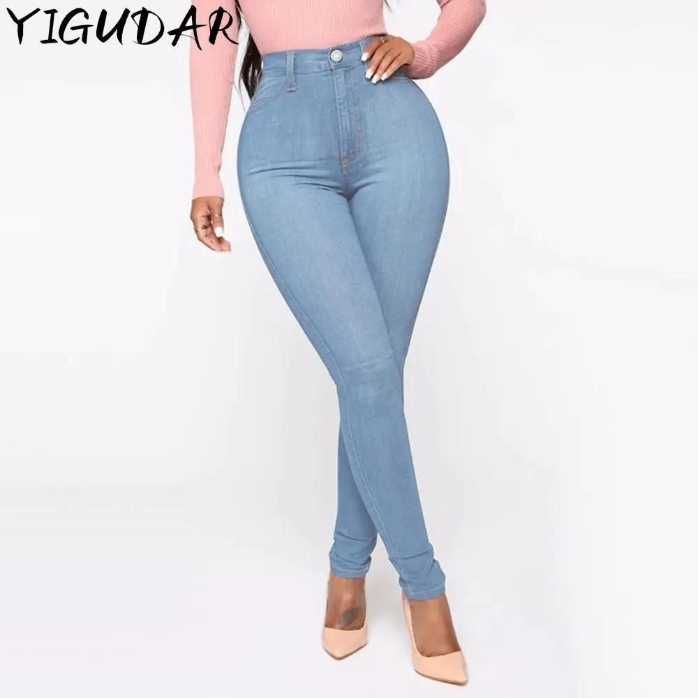 

Cross-border foreign trade Jeans Women's Hot Wash Jeans Sexy Tights Pencil Pants women jeans mom jeans pantalon vintage mujer