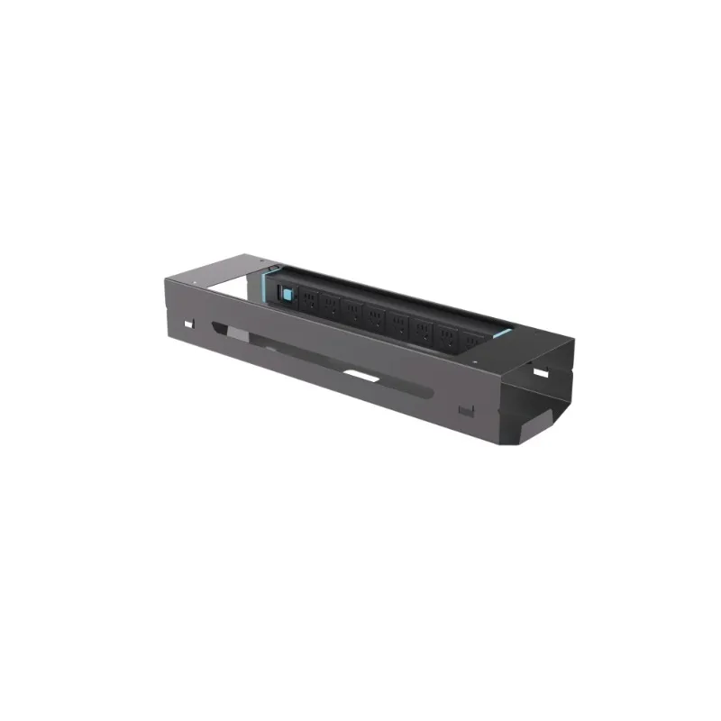 

Power centralized management box Integrated 8-port PDU socket Electric lifting table Cable storage