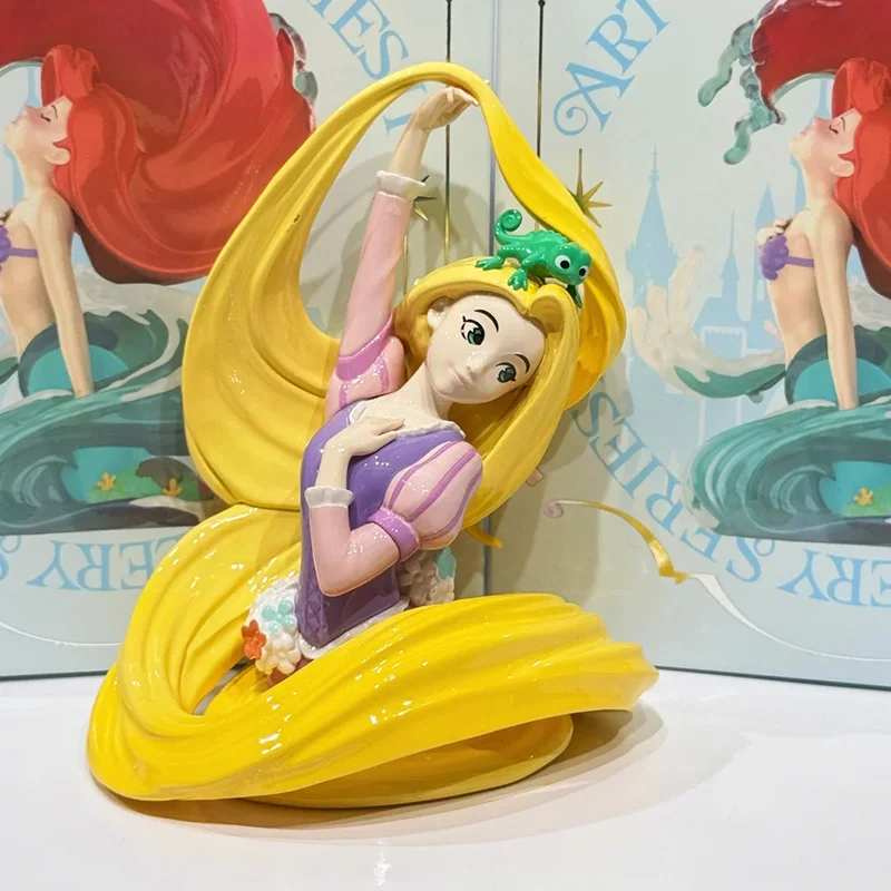 Genuine Princess Art Film Series 2 Blind Box Ariel Snow White Handmade Desktop Ornament Exquisite Birthday Gift Collection Decor