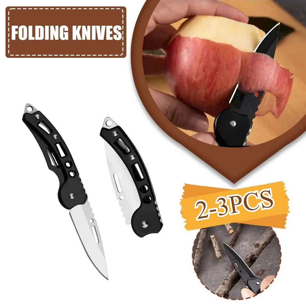Pocket Folding Knife Camping Outdoors Self-Defense Survival Camping Knife Portable Fruit Key Pocket Knife Tactical Knife