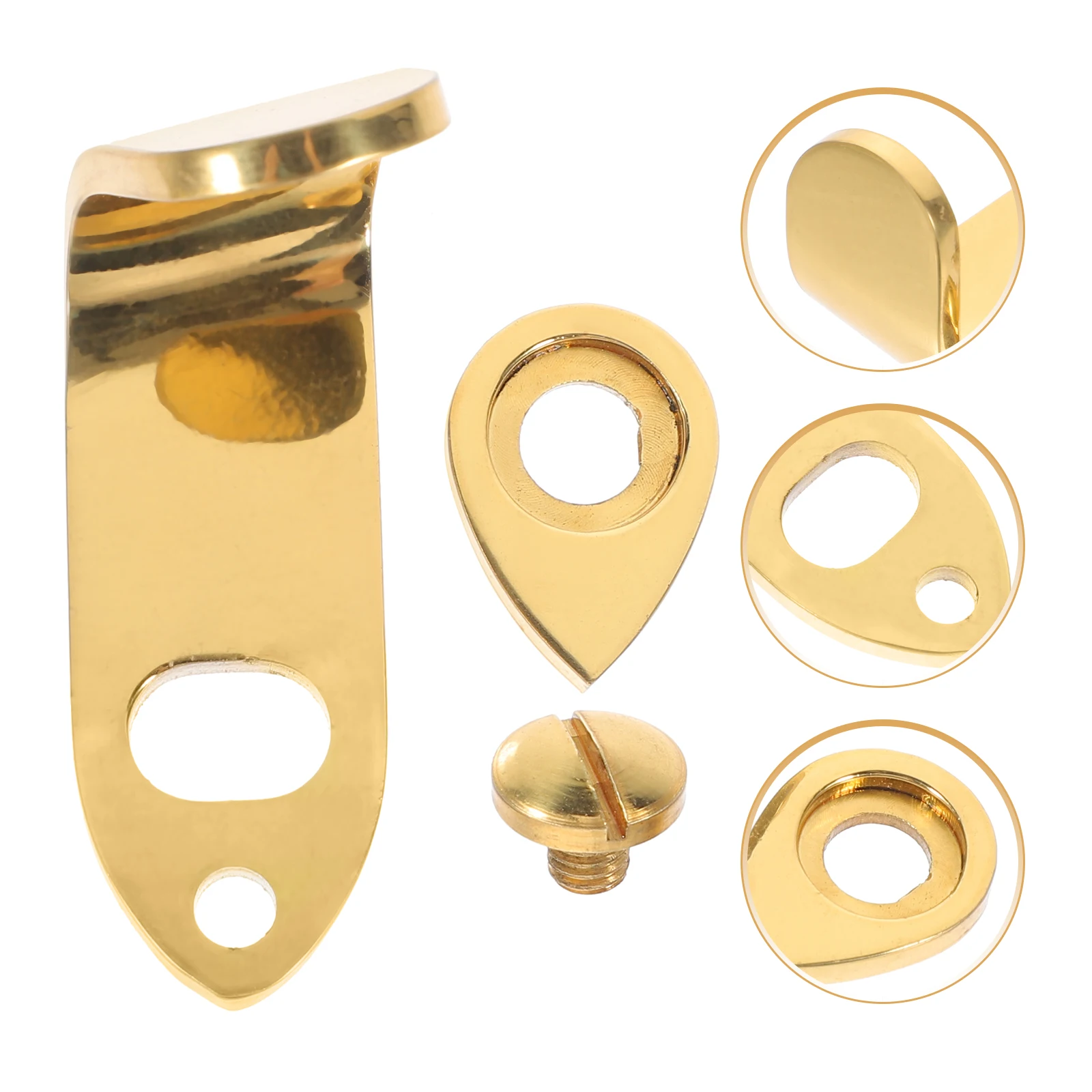

1 Set Saxophone Thumb Rest Replacement Metal Woodwind Instrument Thumb Support For Alto Tenor Sax Clarinet Durable Portable Easy