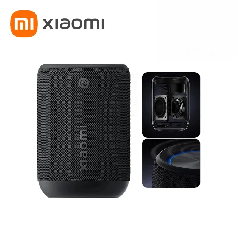 

Китайская версия Xiaomi Bluetooth Speaker Mini ASM01A Bluetooth 5.3 с RGB-подсветкой, IP67, 360-градусный всенаправленный стереозвук, портативная колонка для улицы