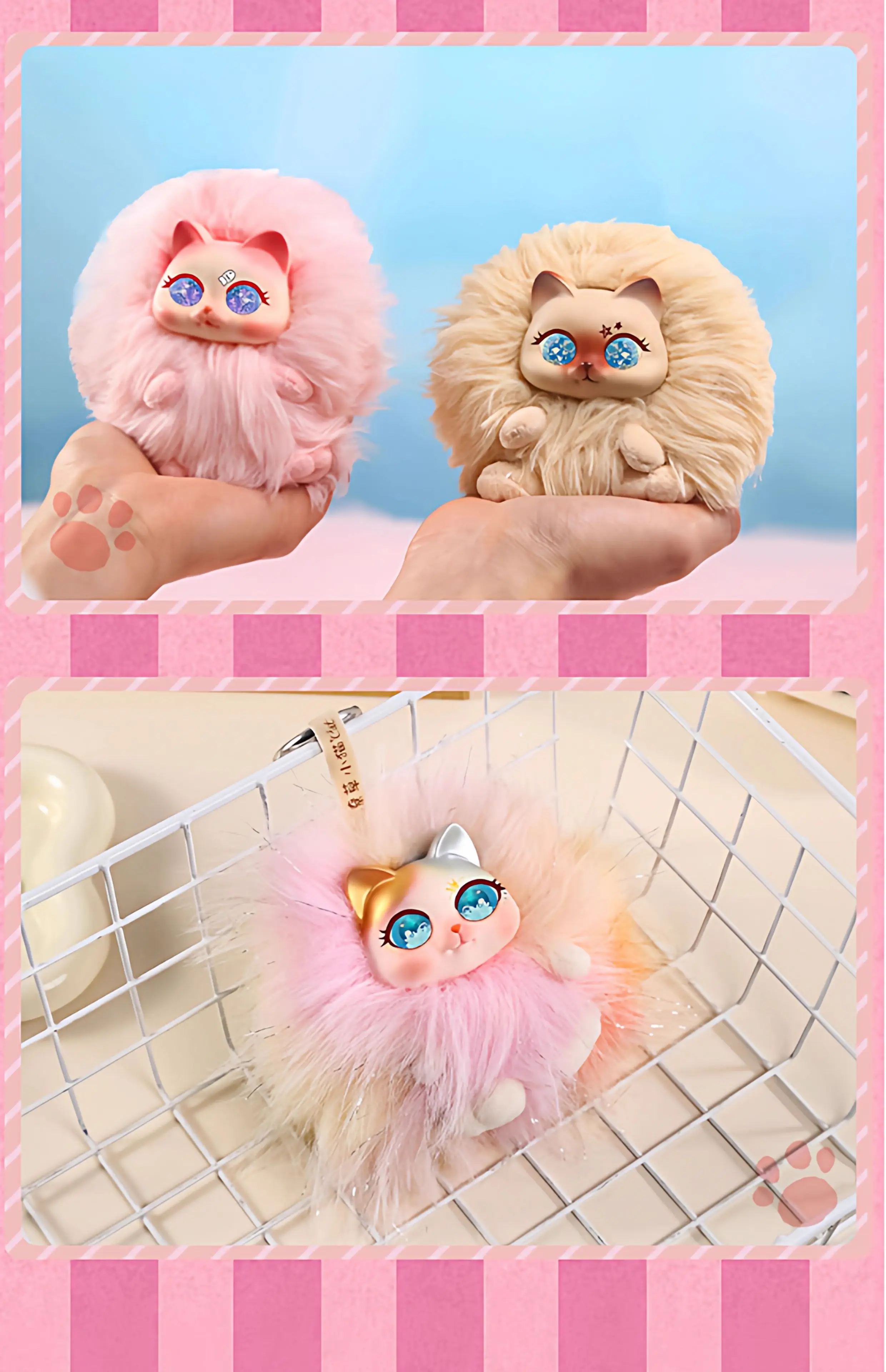 

Новинка 2025, кошачья слепая коробка, плюшевая милая кукла-кошка, рюкзак, подвеска, украшение для рабочего стола, игрушка, декомпрессия, загадочная подарочная коробка